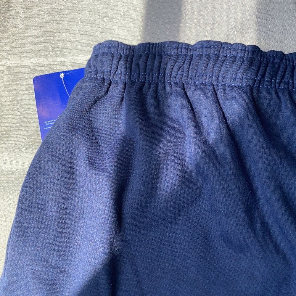 Relist 6/7💜$10ifbundle3 NWT Champion men’s navy blue pull on short size XL - Picture 13 of 13